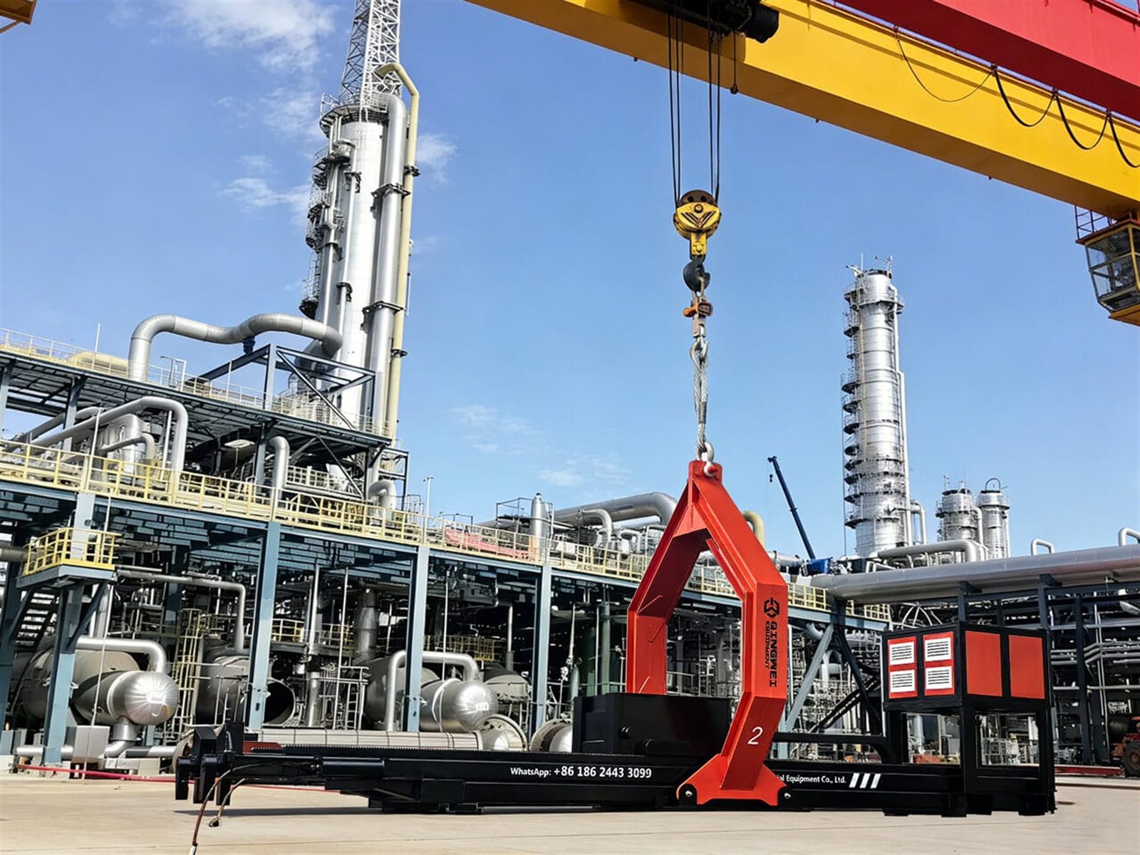 Tube Bundle Extractor pour la maintenance des échangeurs de chaleur