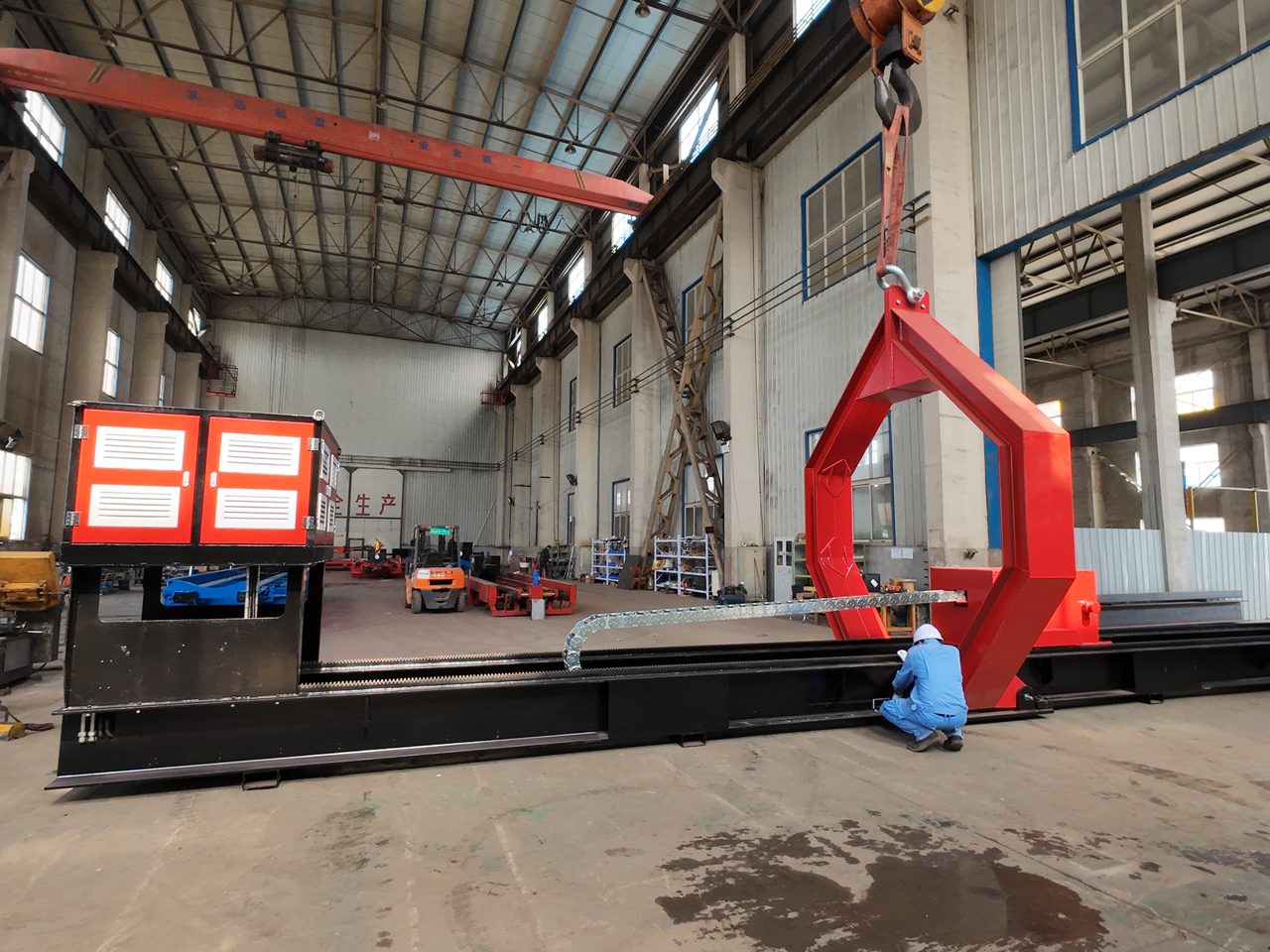 Tube bundle extractor RFQ planning for heat exchanger maintenance