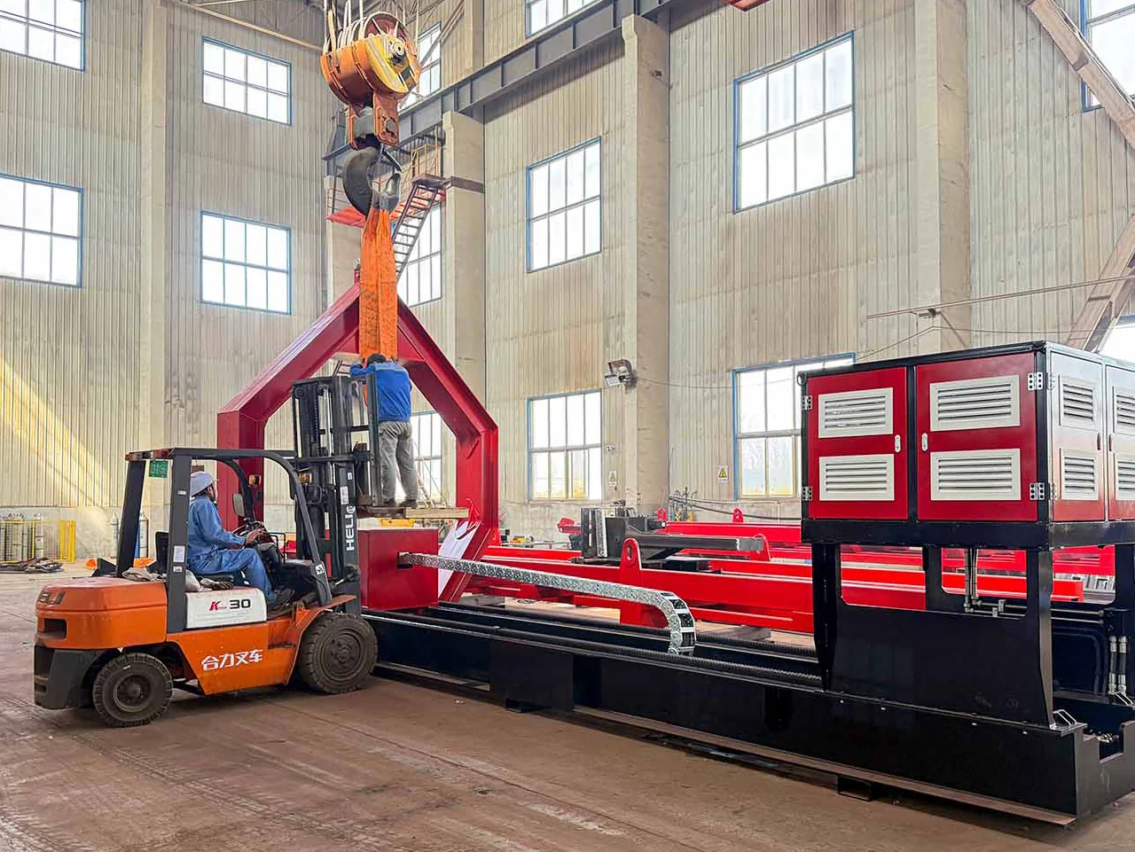 Qingwei diesel tube bundle extractor in the factory